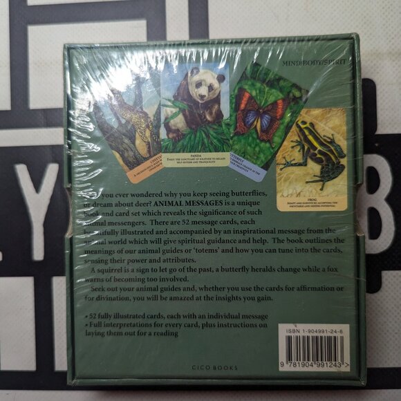 Animal Messages: Seek Inspiration from Your Animal Guides Cards 2015 - New! - Picture 2 of 3